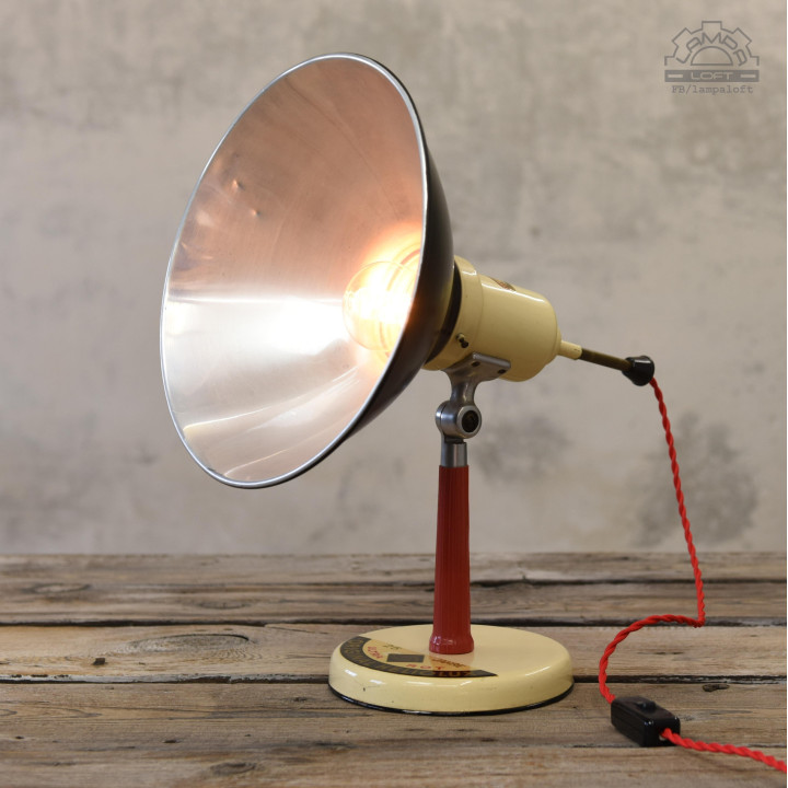 Lampa HELIOLUX z lat 60'