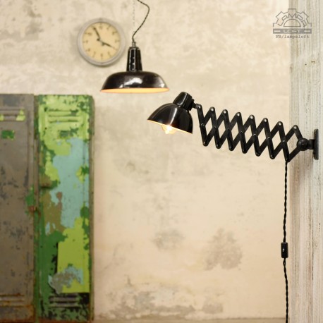 Lampa nożycowa LBL z lat 50'