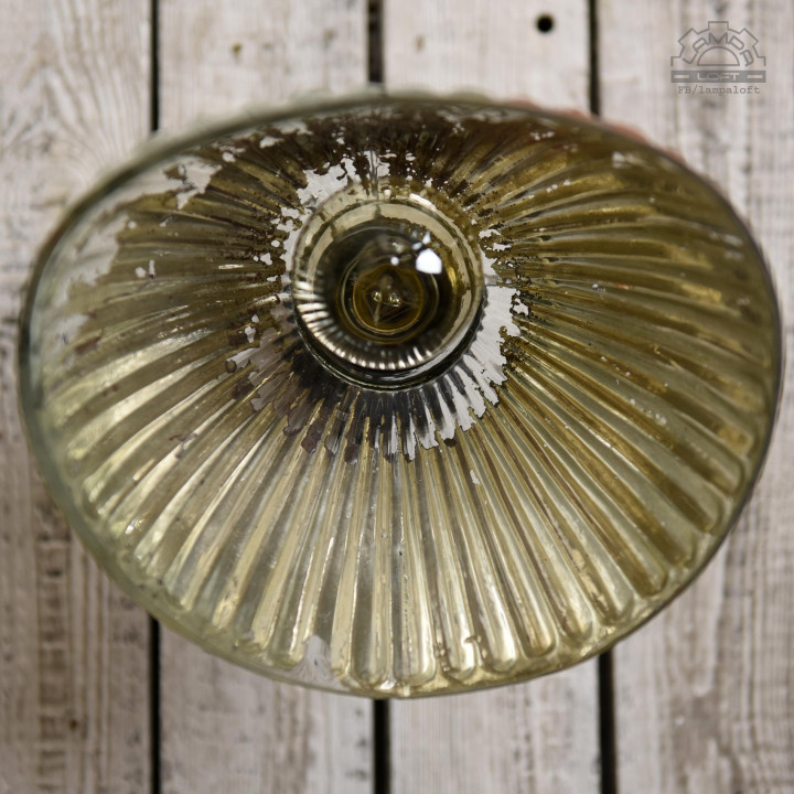 Czechosłowacka lampa lustrzana z lat 50'