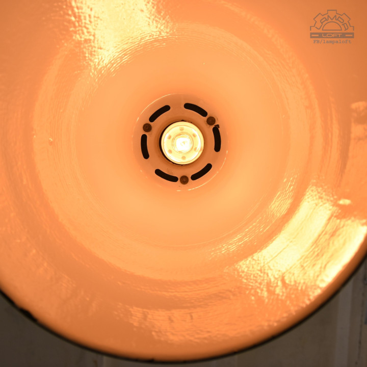 Ogromna lampy industrialne Elektrosvit z lat 60"