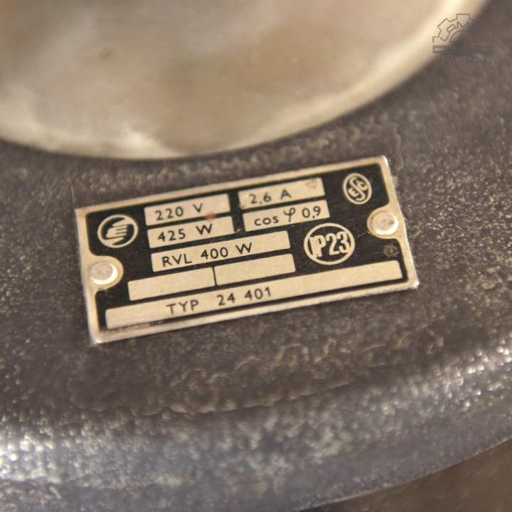 Ogromna lampy industrialne Elektrosvit z lat 60"