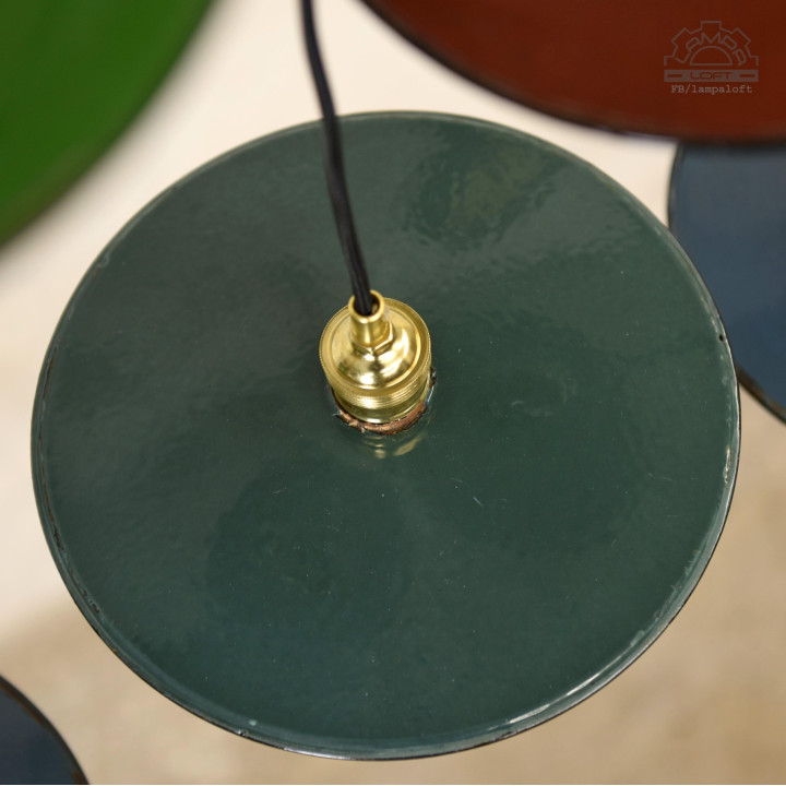 Lampy industrialne z lat 60' talerzyki