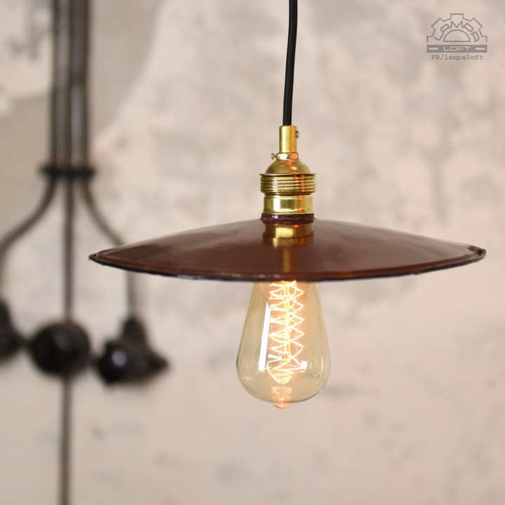 Lampy industrialne z lat 60' talerzyki