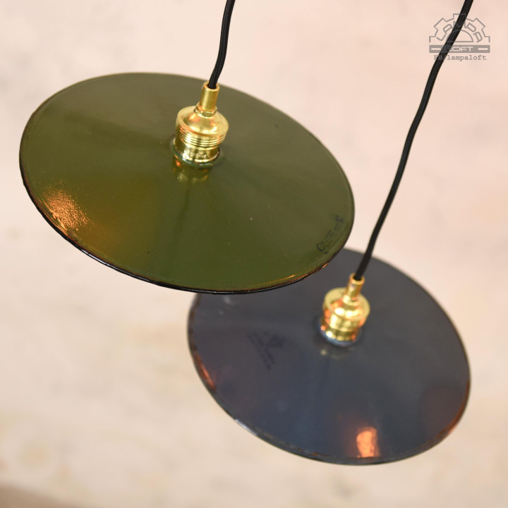 Lampy industrialne z lat 60' talerzyki