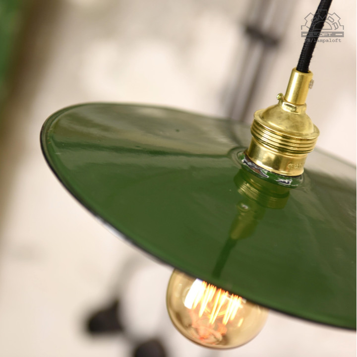 Lampy industrialne z lat 60' talerzyki