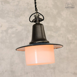 Lampa industrialna OŻk-1 z lat 50'