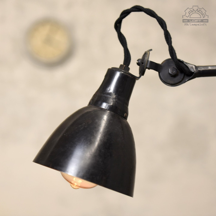 Lampa przegubowa z lat 30'
