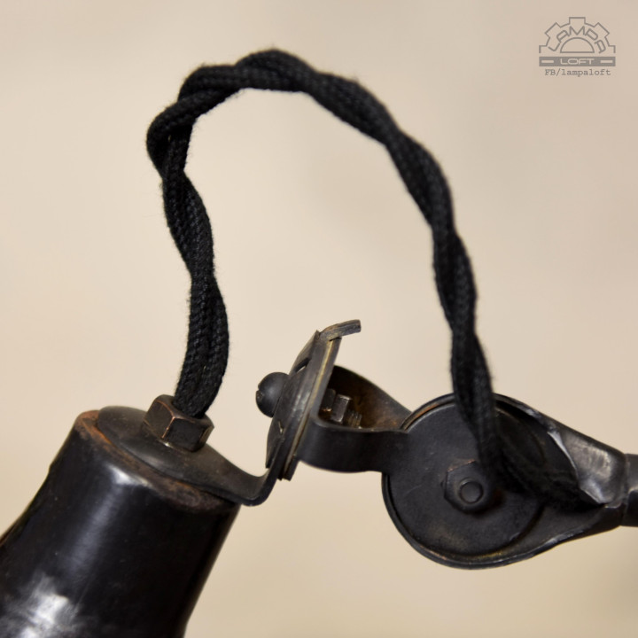 Lampa przegubowa z lat 30'
