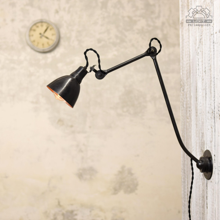 Lampa przegubowa z lat 30'