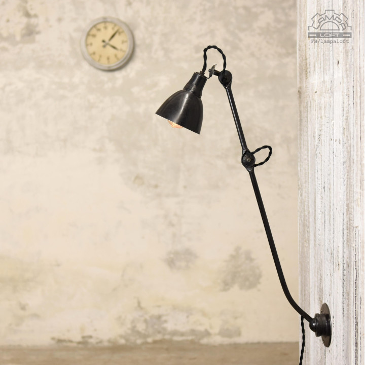 Lampa przegubowa z lat 30'