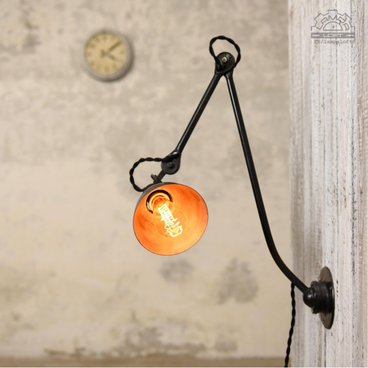 Lampa przegubowa z lat 30'