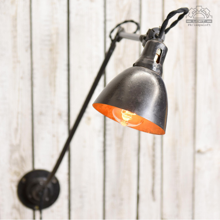 Lampa przegubowa z lat 30'
