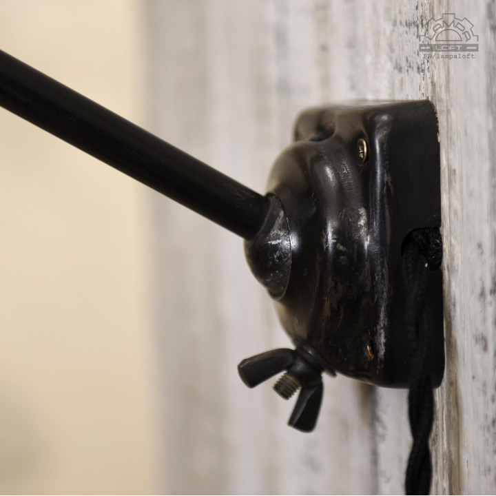 Lampa przegubowa z lat 70'