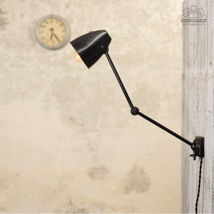 Lampa przegubowa z lat 70'