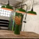 Emaliowane lampy industrialne z 67'