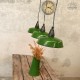 Emaliowane lampy industrialne z 67'