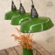 Emaliowane lampy industrialne z 67'