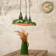 Emaliowane lampy industrialne z 67'