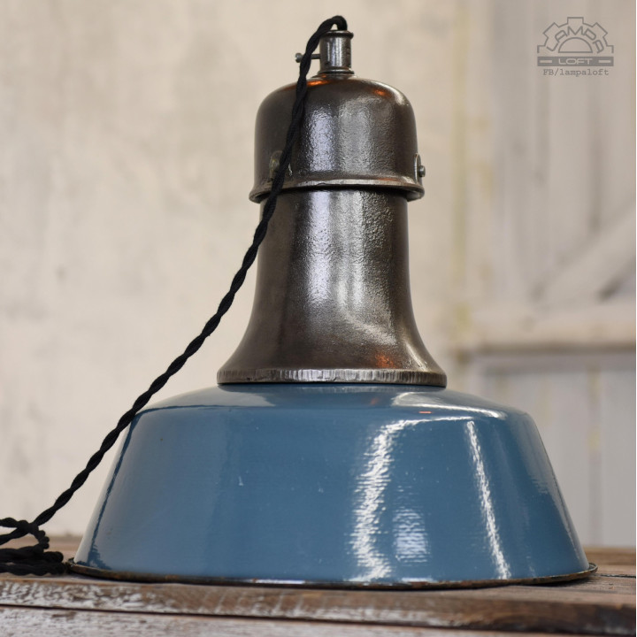Lampa industrialna OŻb-3 z lat 50'
