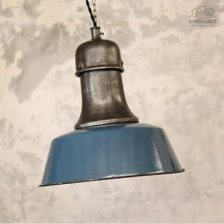 Lampa industrialna OŻb-3 z lat 50'