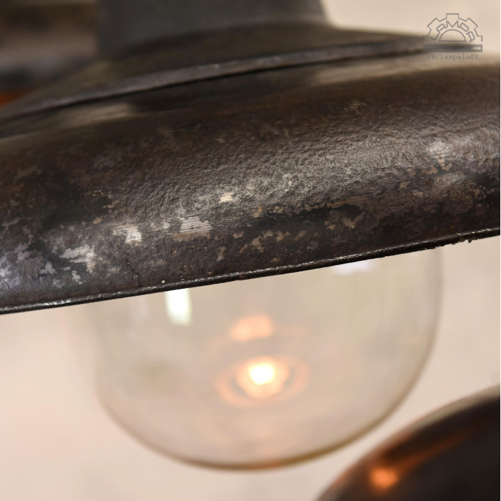 Lampa industrialna z lat 30' nr.kat 12011 z fabryki Antoniego Marciniaka