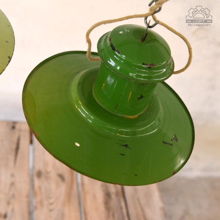 Radzieckie lampy industrialne z lat 60'