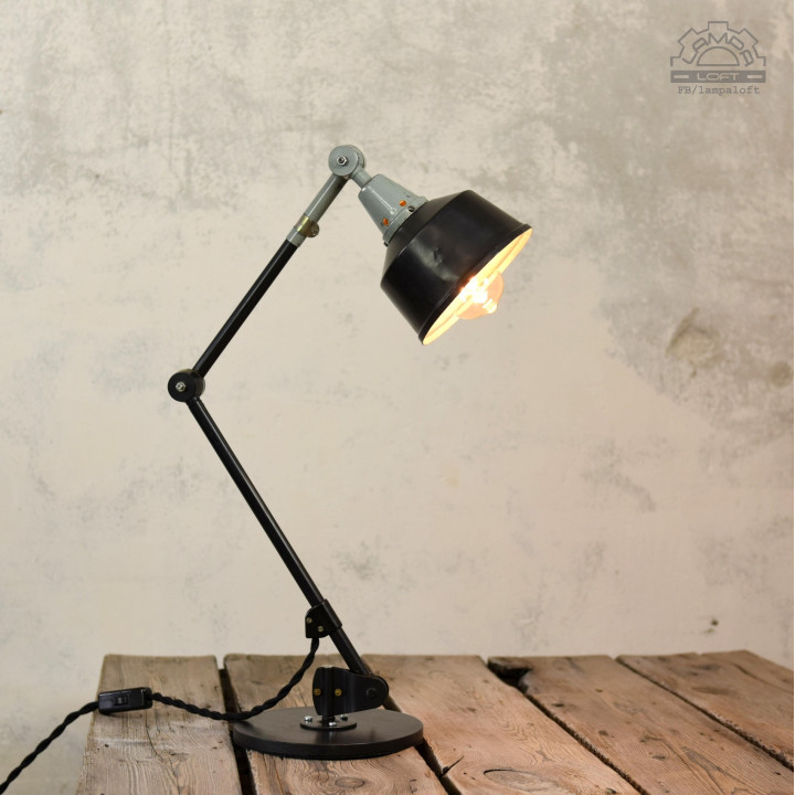 Lampa przegubowa Khala ex. MIDGARD z lat 60'
