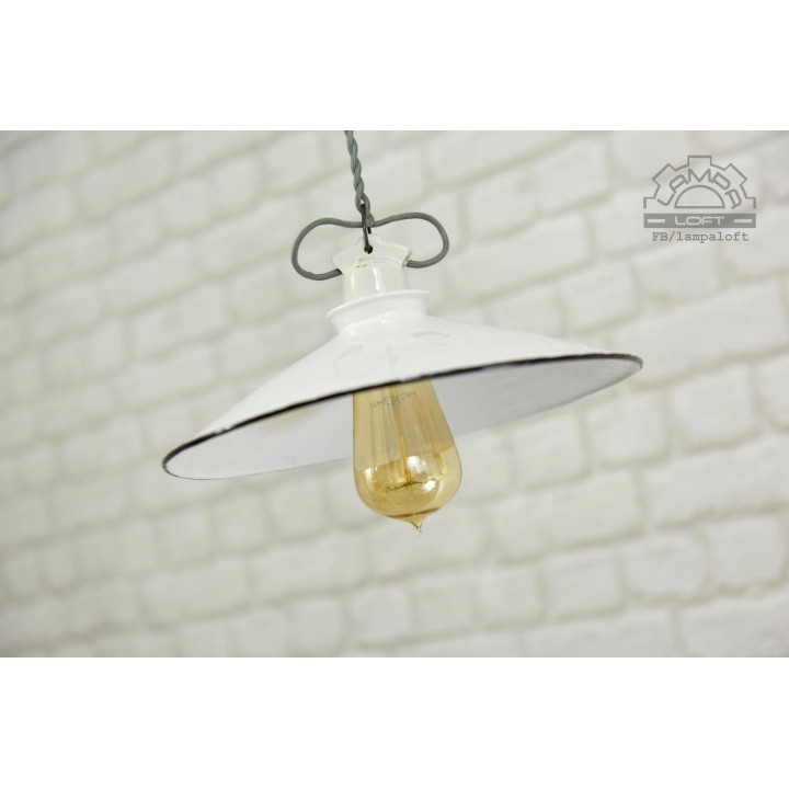 Lampa talerzykowa z lat 30'