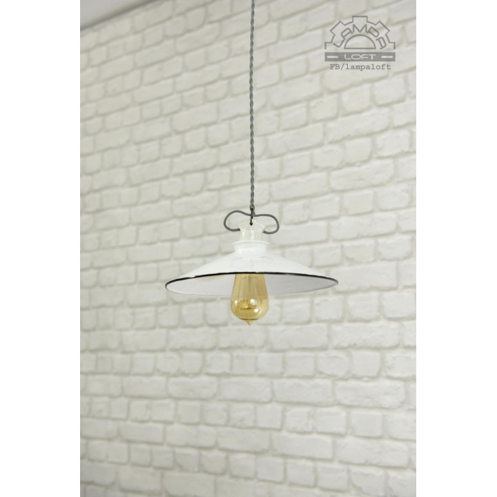 Lampa talerzykowa z lat 30'