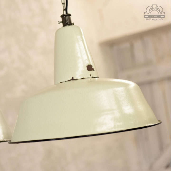 Lampy industrialne OBs-3 z lat 70'