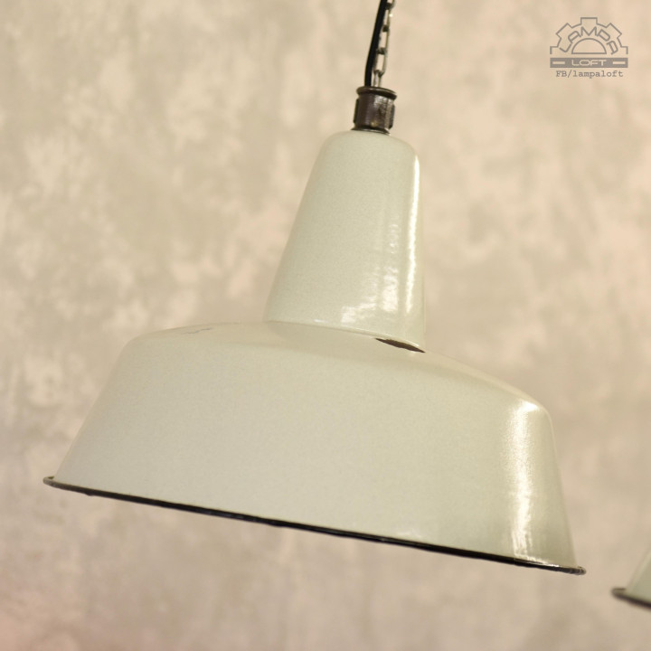 Lampy industrialne OBs-3 z lat 70'