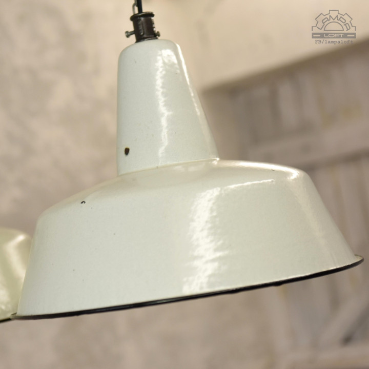 Lampy industrialne OBs-3 z lat 70'