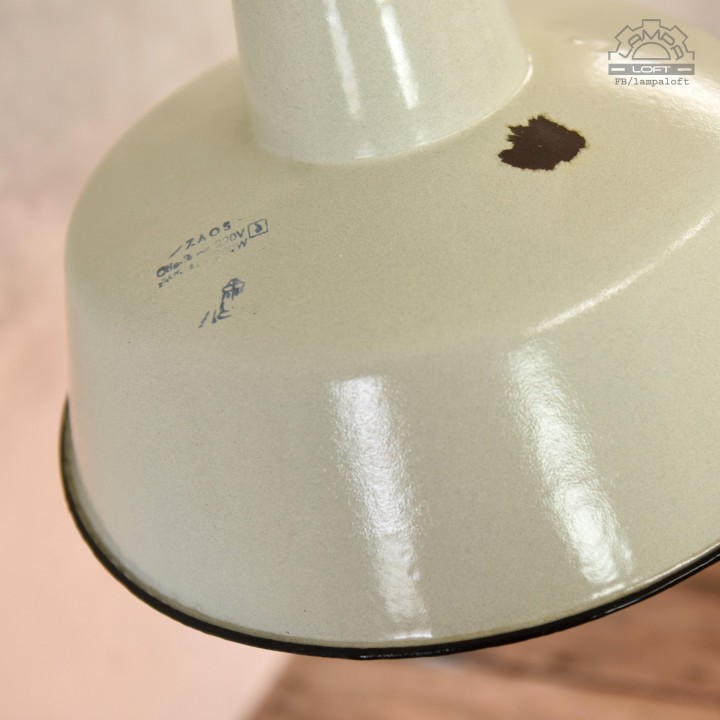 Lampy industrialne OBs-3 z lat 70'