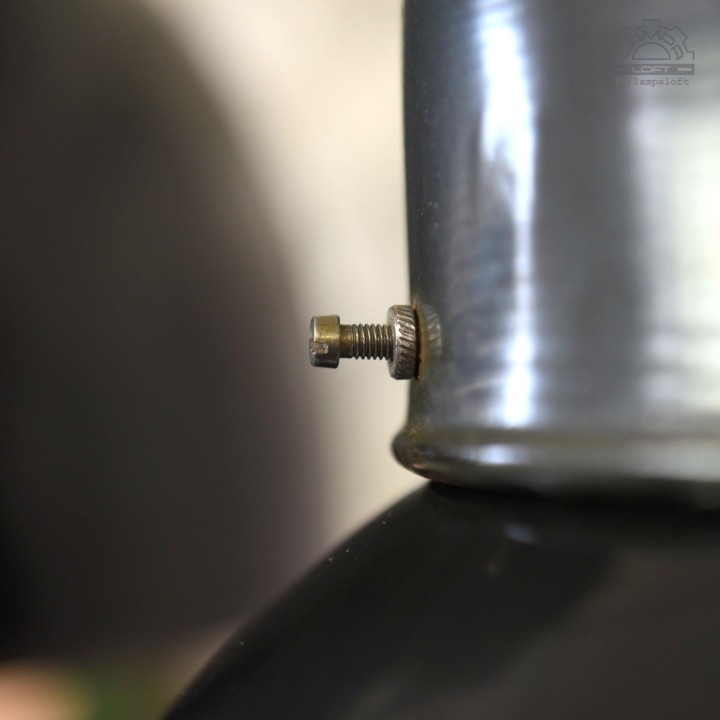 Węgierskie lampy industrialne EKA z lat 60'