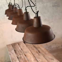 Lampy industrialne OBs-2 z lat 60'