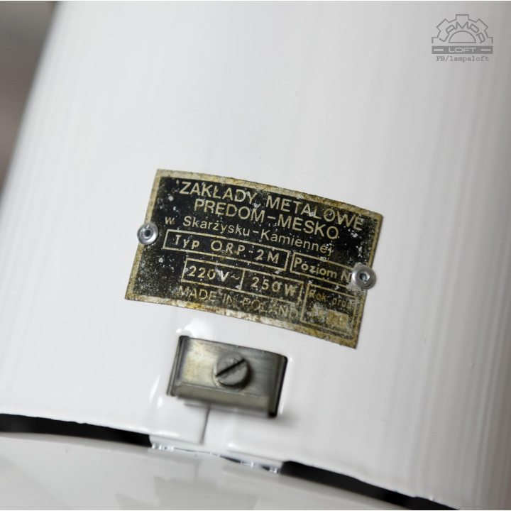 Lampy industrialne ORP-2M z 1975 roku