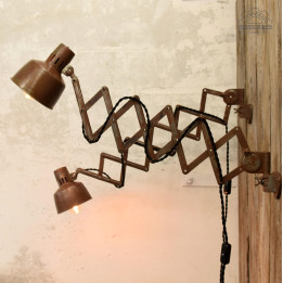 Lampy nożycowe z lat 70'