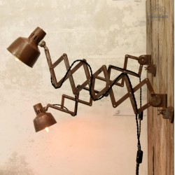 Lampy nożycowe z lat 70'