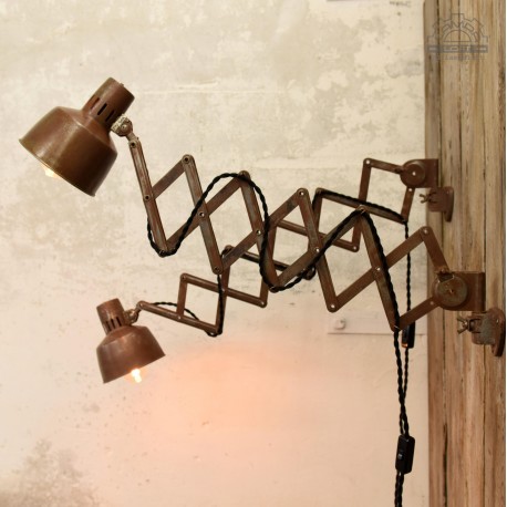 Lampy nożycowe z lat 70'