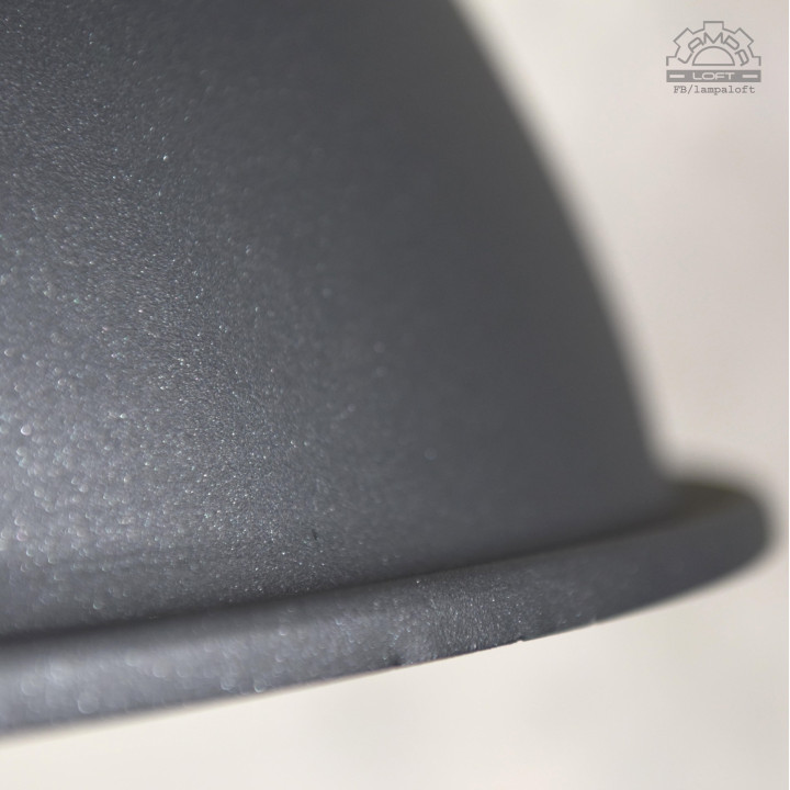 Lampa industrialna Via Achille Grande