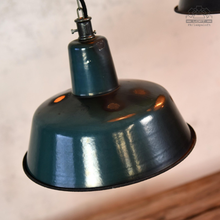 Lampy industrialne OBs-2 z lat 60'