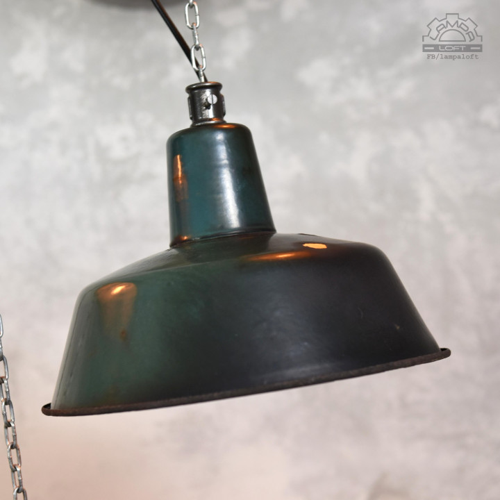 Lampy industrialne OBs-2 z lat 60'