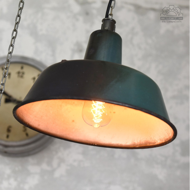Lampy industrialne OBs-2 z lat 60'