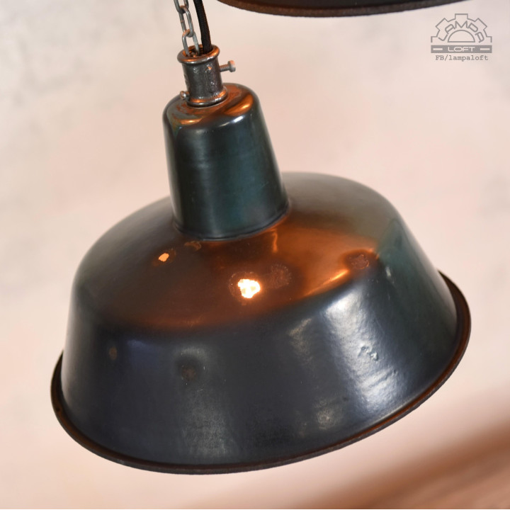 Lampy industrialne OBs-2 z lat 60'