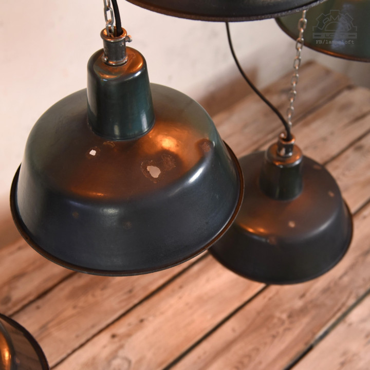 Lampy industrialne OBs-2 z lat 60'