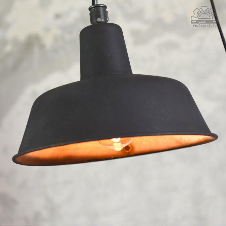 Lampy industrialne OBs-2 z lat 60'