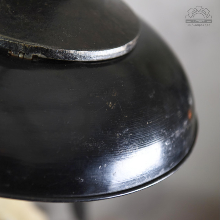 Lampa industrialna z lat 30' nr.kat 12010 z fabryki Antoniego Marciniaka