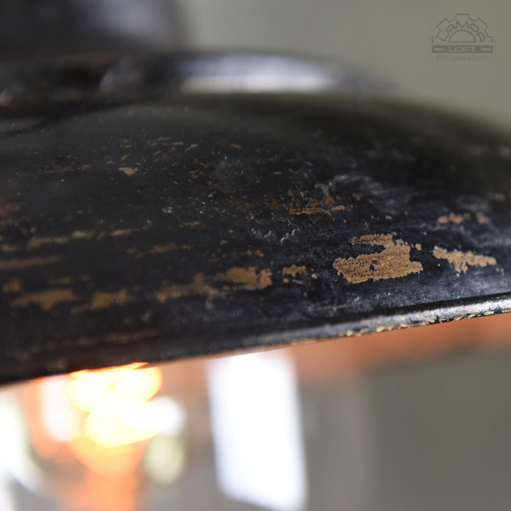 Lampa industrialna z lat 30' nr.kat 12010 z fabryki Antoniego Marciniaka