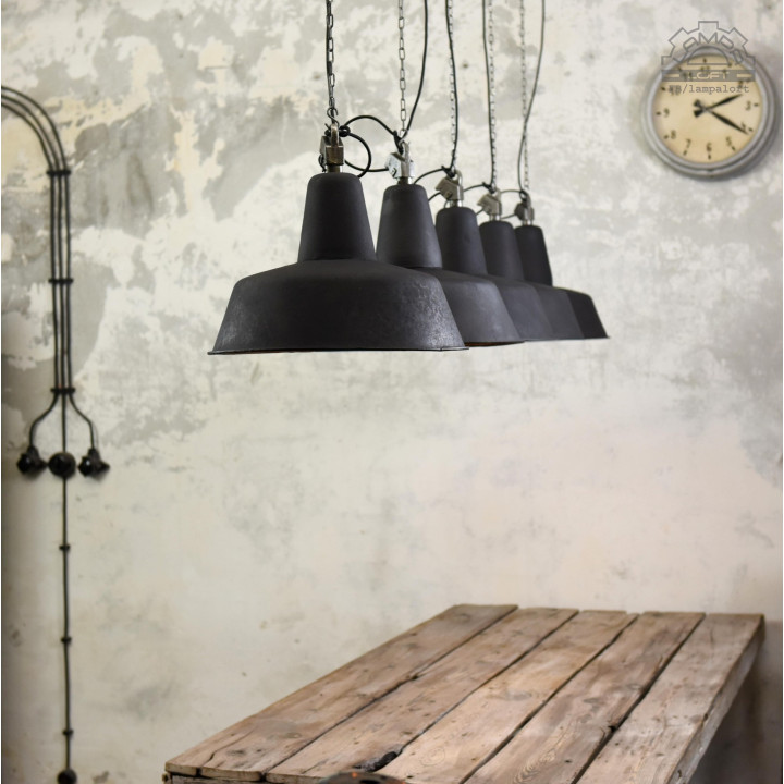 Lampy industrialne OBs-3 z lat 60'
