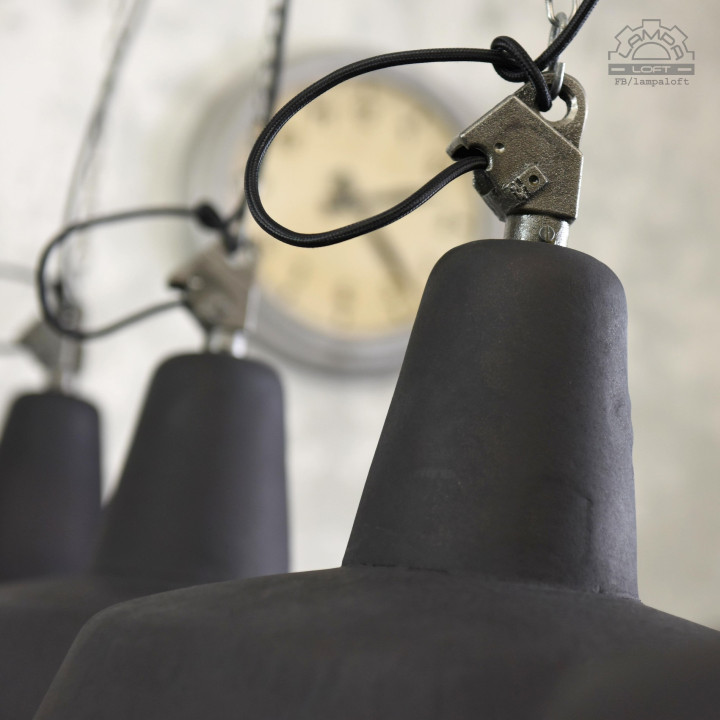 Lampy industrialne OBs-3 z lat 60'